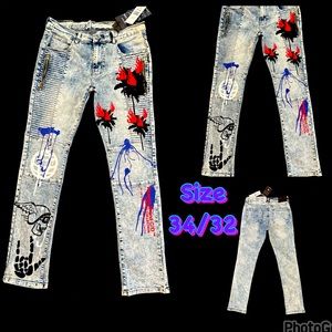 Men’s street wear jeans